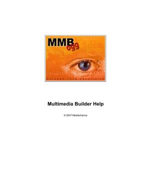 Multimedia Builder Help