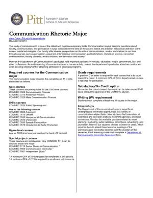 Communication Major