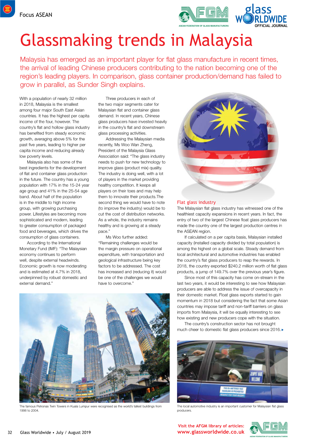 Glassmaking Trends in Malaysia
