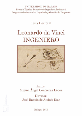 Leonardo Da Vinci: INGENIERO