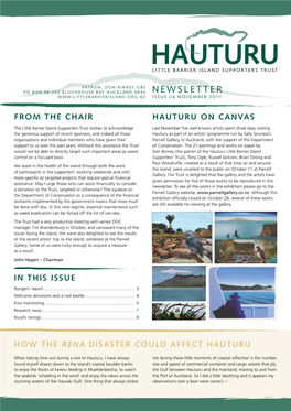 Newsletter Issue 26 November 2011