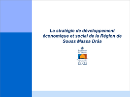 Elaboration De La Stratégie De Développement Économique Et