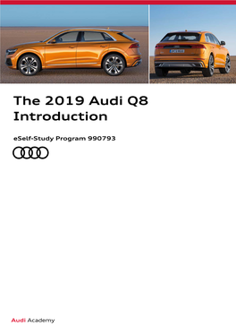 The 2019 Audi Q8 Introduction”