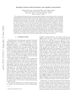 Interplay Between Chiral Dynamics and Repulsive Interactions