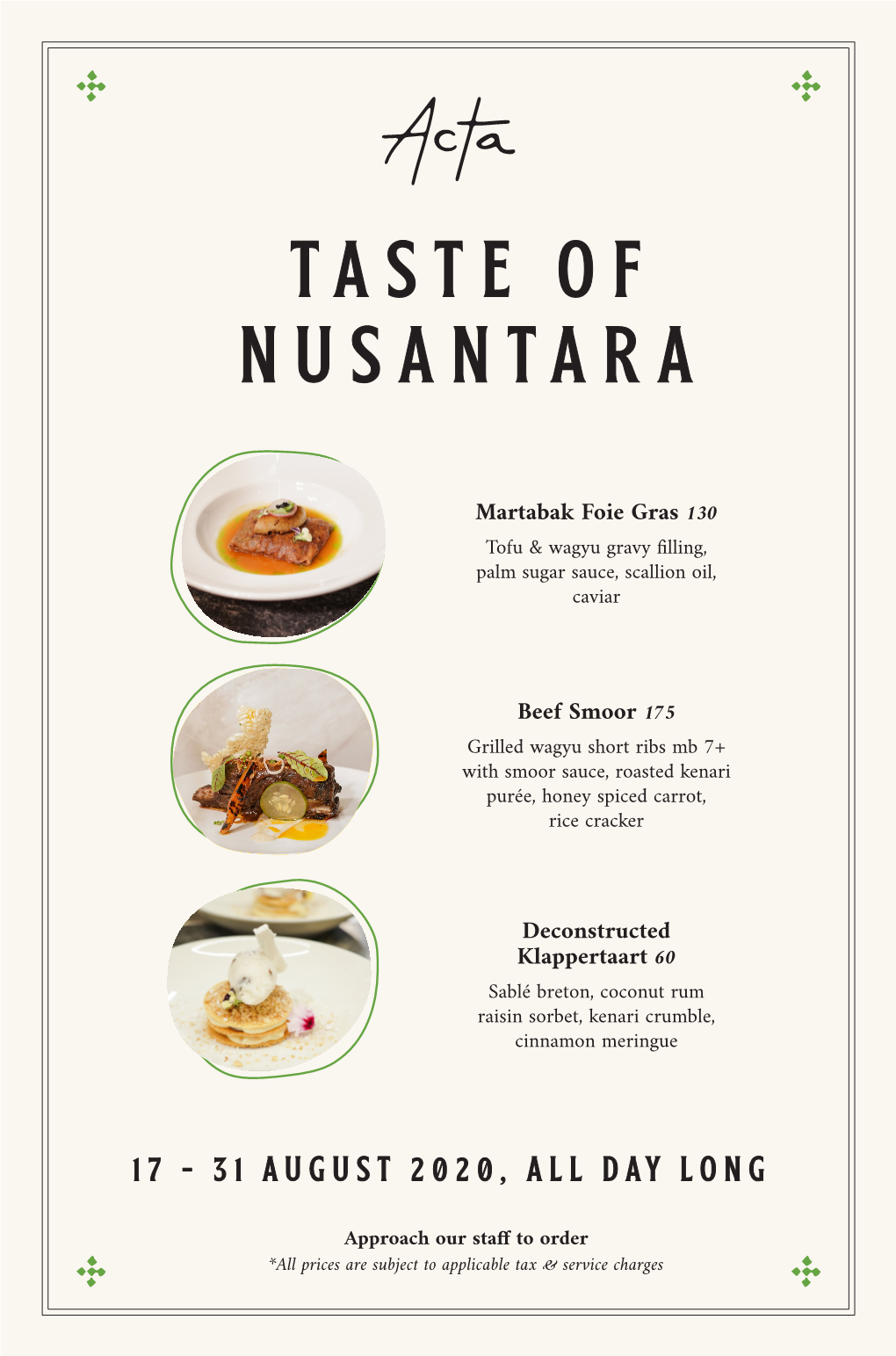 Taste of Nusantara