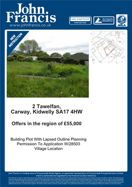 2 Tawelfan, Carway, Kidwelly SA17 4HW