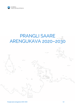 Prangli Saare Arengukava 2020–2030