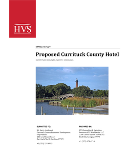 Proposed Currituck County Hotel CURRITUCK COUNTY, NORTH CAROLINA