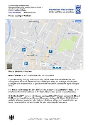 People Staying in Weilheim Map of Weilheim I. Oberbay. Hotel