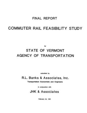 Commuter Rail Feasibility Study
