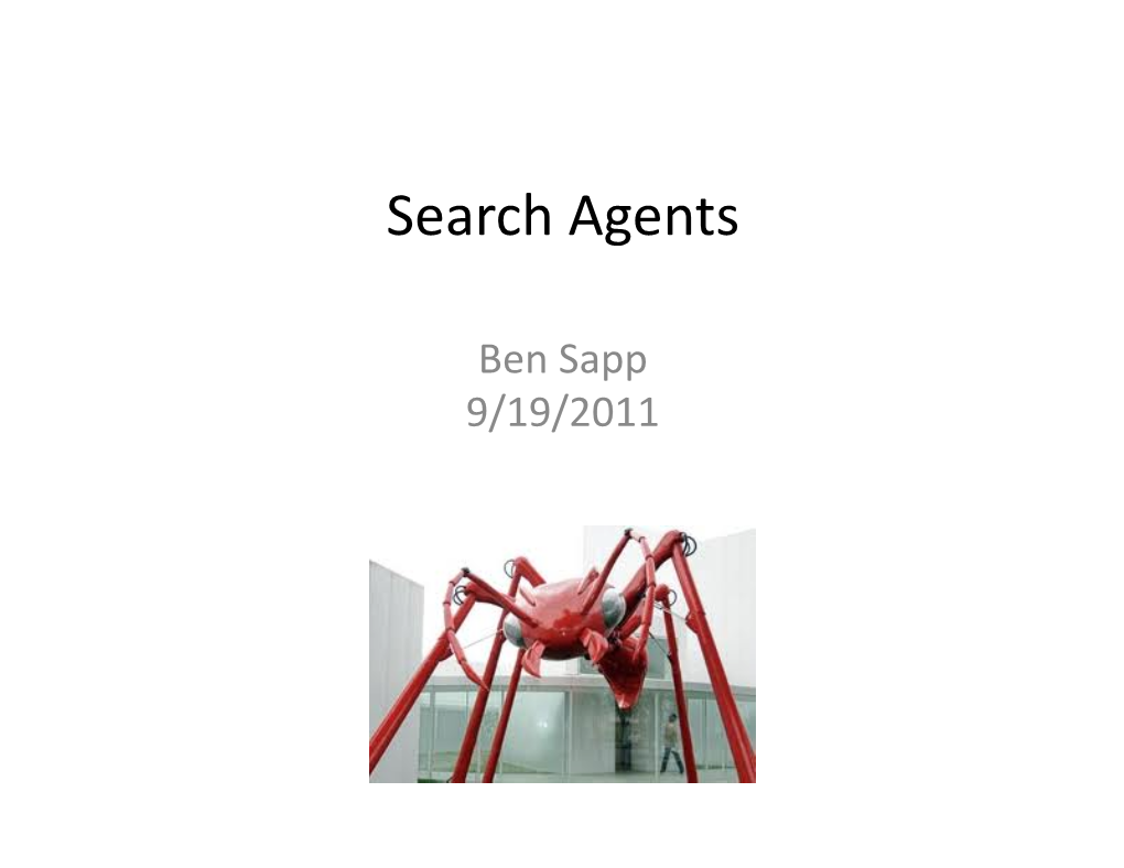 Search Agents