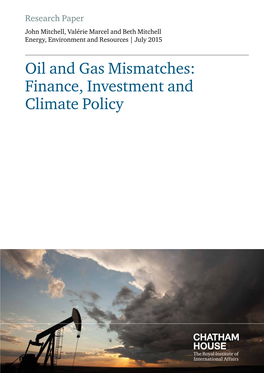 Oil and Gas Mismatches