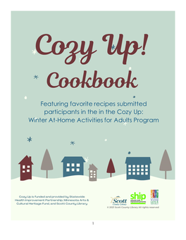 Featuring Favorite Recipes Submitted Participants in the in the Cozy Up: Winter At-Home Activities for Adults Program