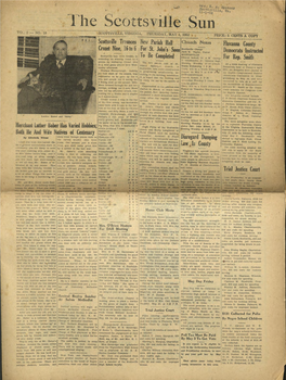 Scottsville Sun, 01 May 1952