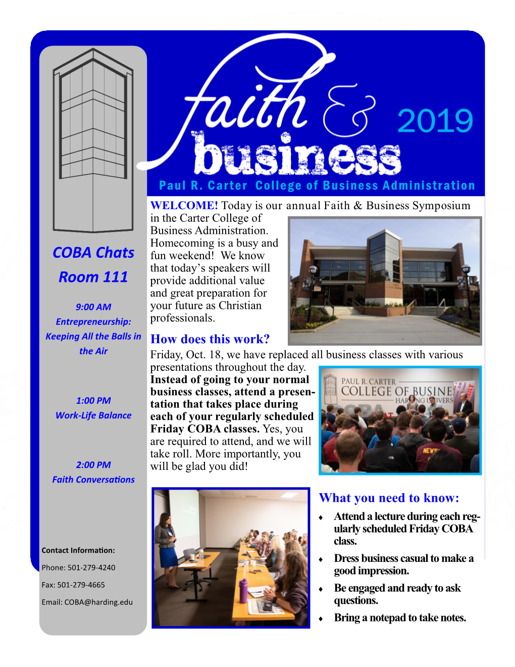 Faith and Business Symposium 2019 (Pdf)