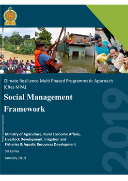 Cres MPA) Social Management Public Disclosure Authorized Framework