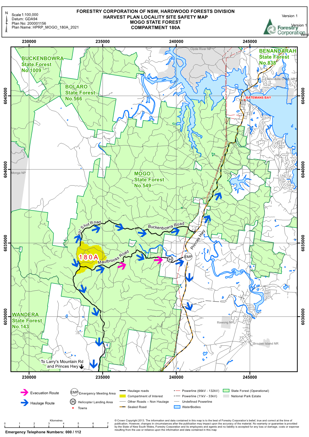 Harvest Plan for Mogo State Forest