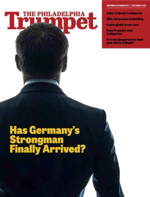 Has Germany's Strongman Finally Arrived?
