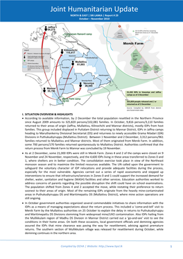 Joint Humanitarian Update