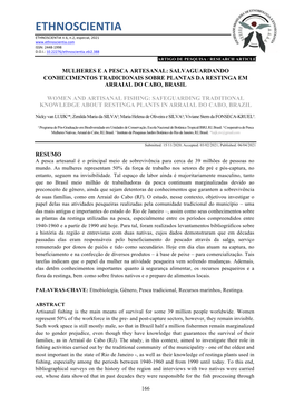 ETHNOSCIENTIA ETHNOSCIENTIA V.6, N.2, Especial, 2021 ISSN: 2448-1998 D.O.I.: 10.22276/Ethnoscientia.V6i2.388