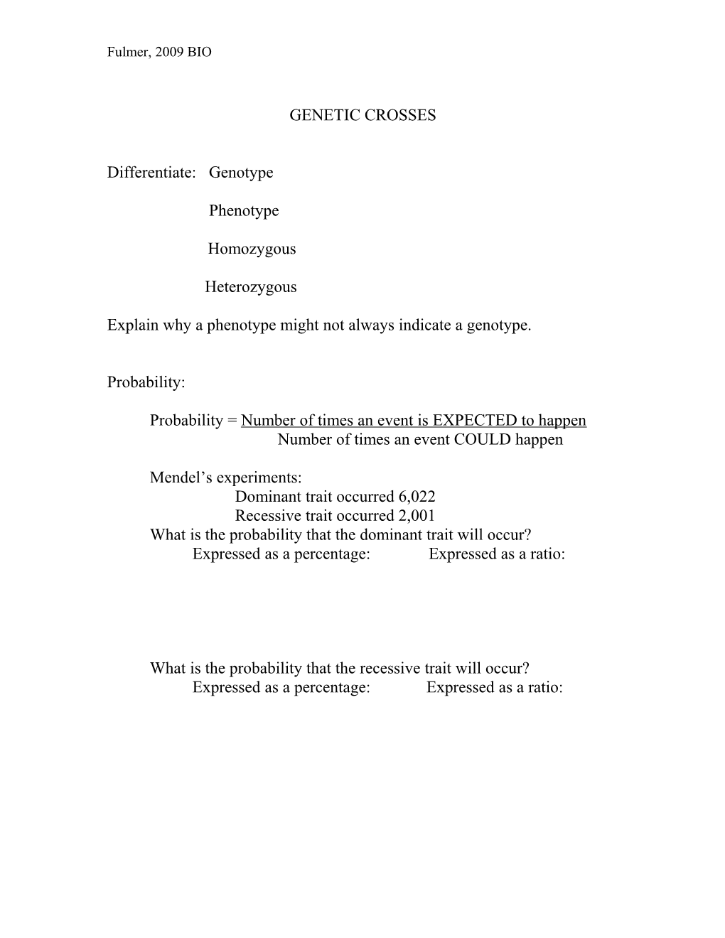 Explain Why a Phenotype Might Not Always Indicate a Genotype