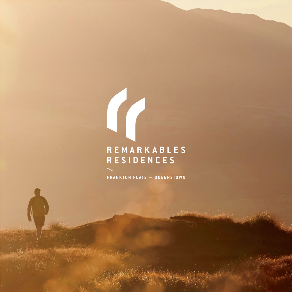 Introducing Remarkables Residences