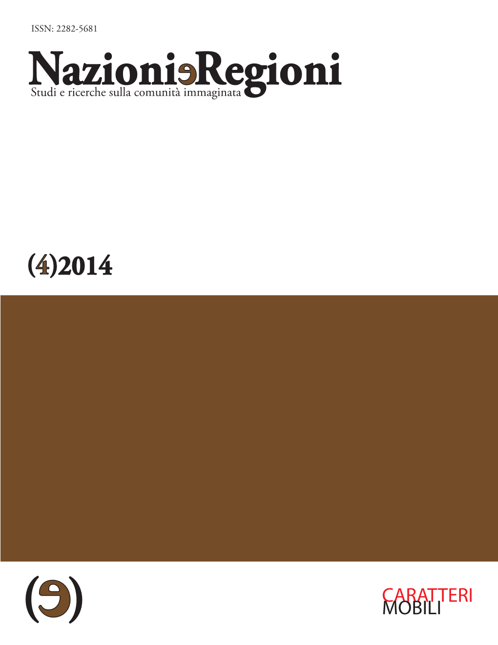 Nazioni E Regioni 4/2014