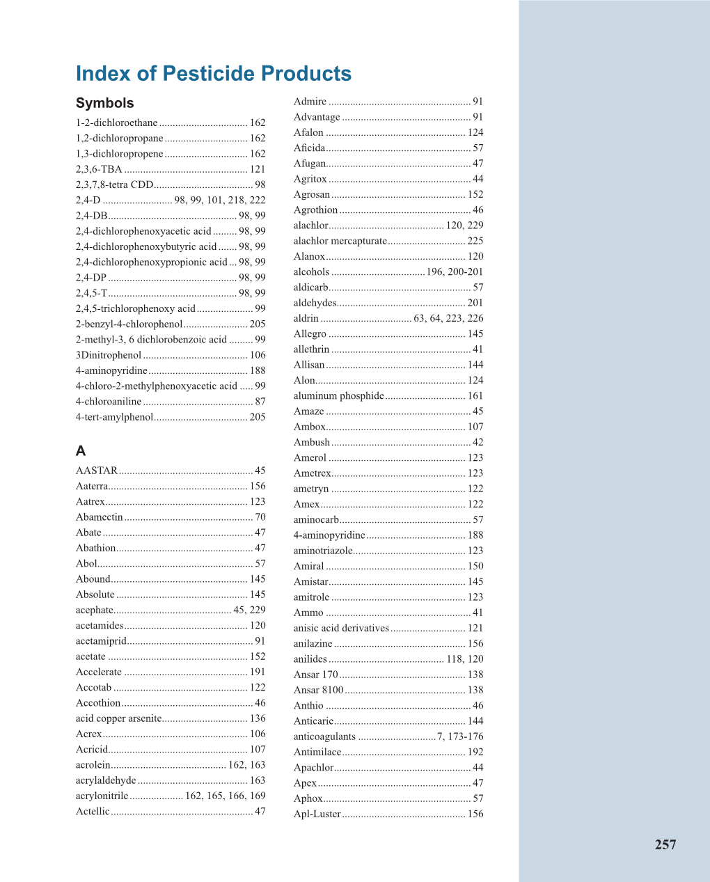 Pesticide Poisoning Handbook