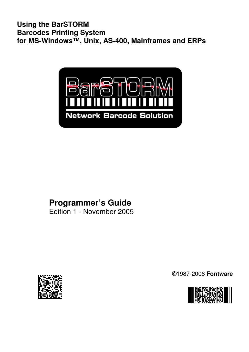 Programmer's Guide