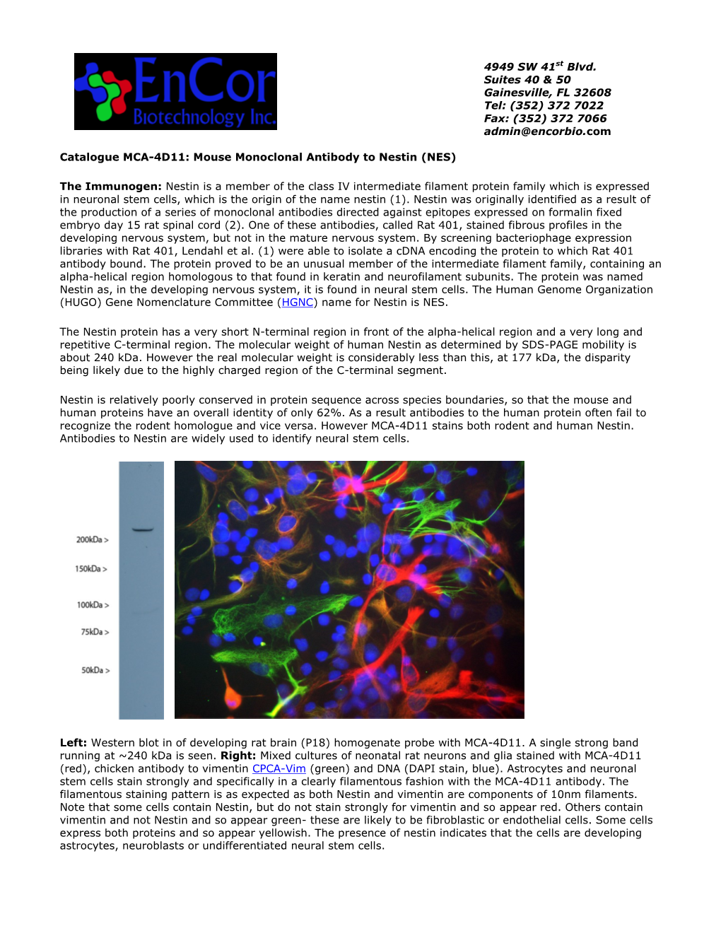 Encor Biotechnology Inc