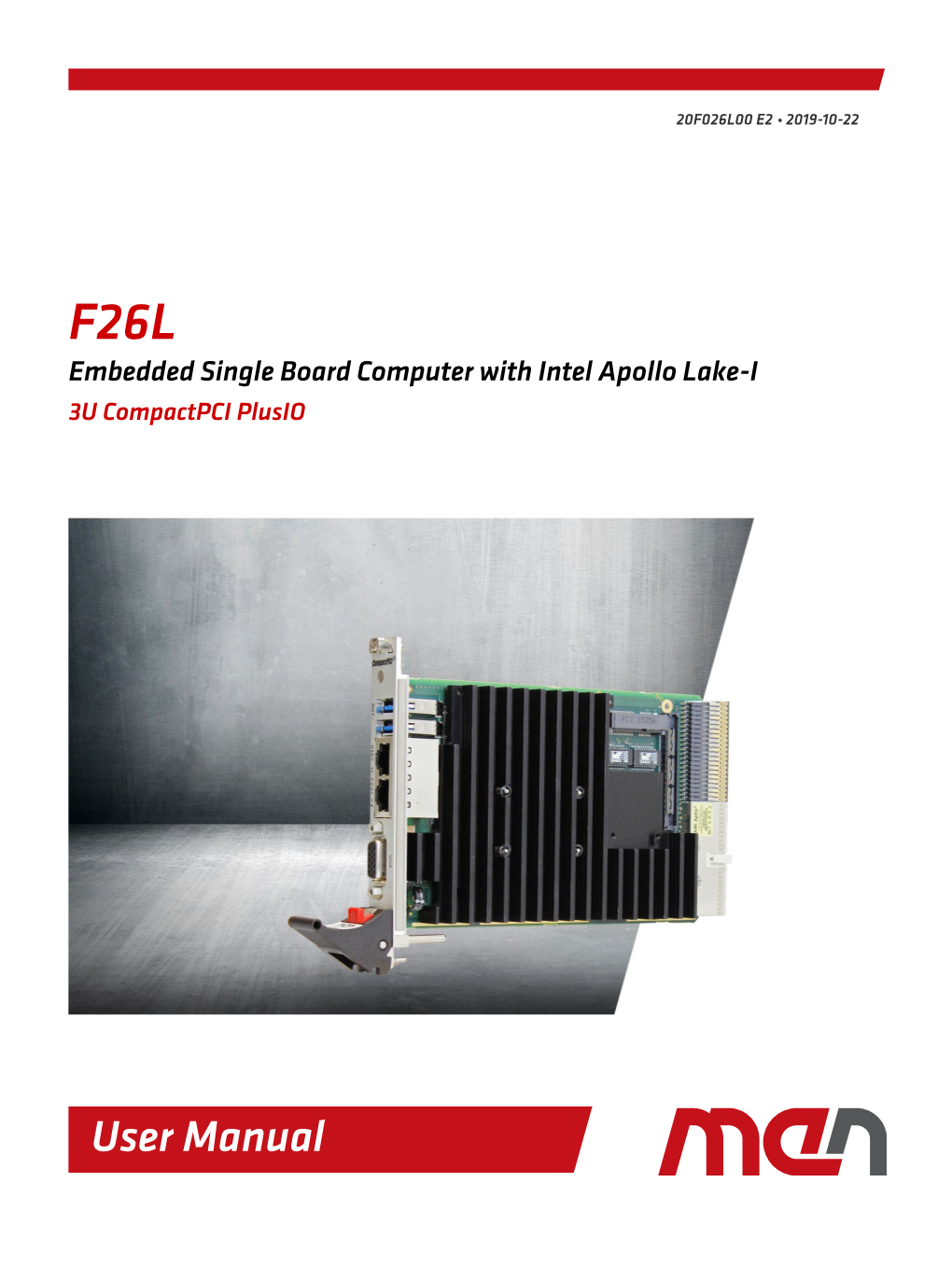 F26L User Manual