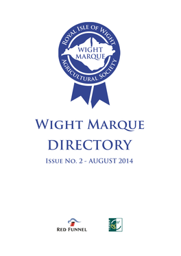 Wight Marque Directory August