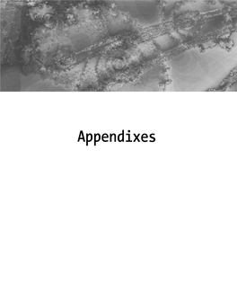 APPENDIX a Resources and References