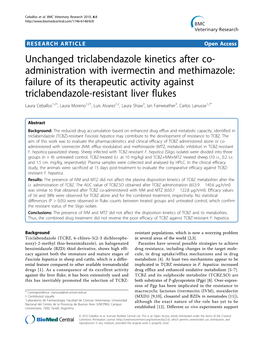 Administration with Ivermectin and Methimazole