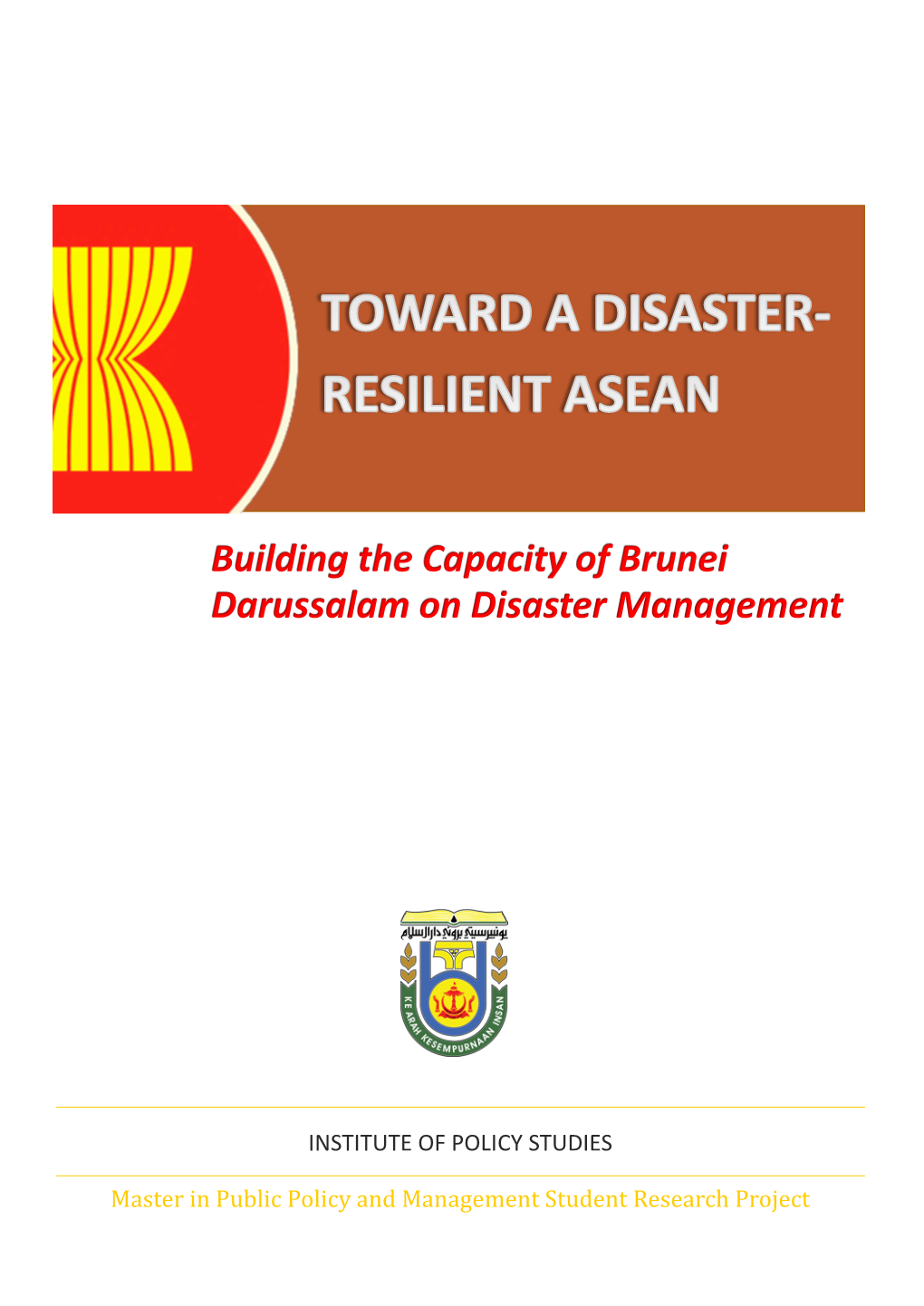 2015 Soe Et Al Building the Capacity of Brunei Darussalam on Disaster