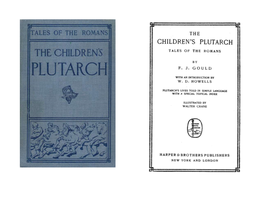 The Children's Plutarch--Romans