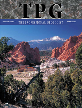 The Professional Geologist JULY/AUG 2013