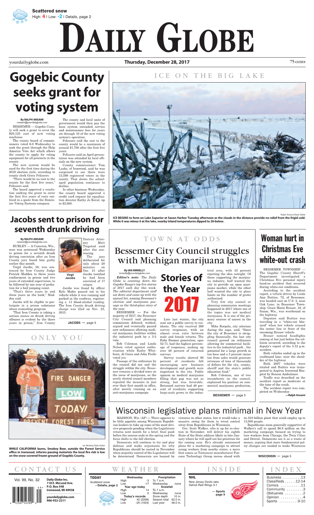 Gogebic County Seeks Grant for Voting System