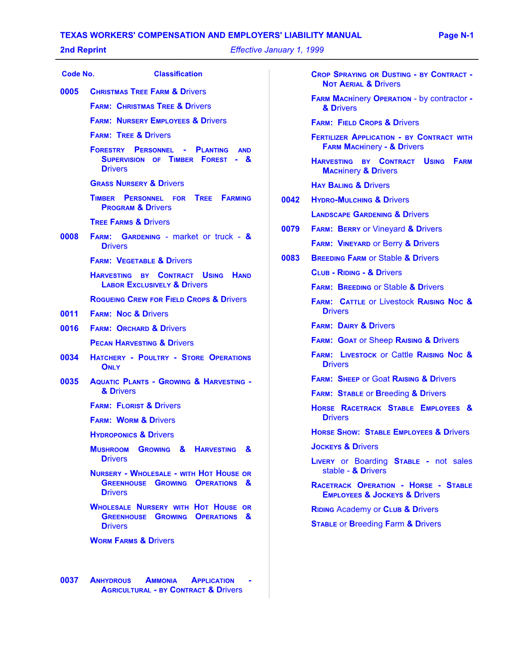 Numeric Classification Pages