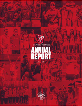 2017-18 ST. JOHN's ATHLETICS Annual Report