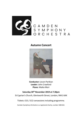 Autumn Concert