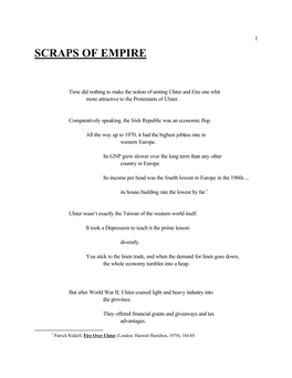 Scraps of Empire