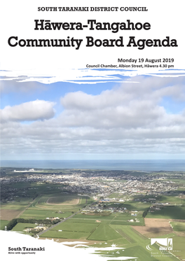 Hawera-Tangahoe Community Board Agenda