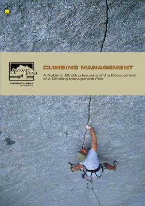 Climbing Management