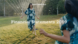 Financial Statements 2019