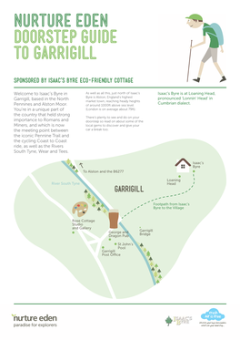 Nurture Eden Doorstep Guide to Garrigill