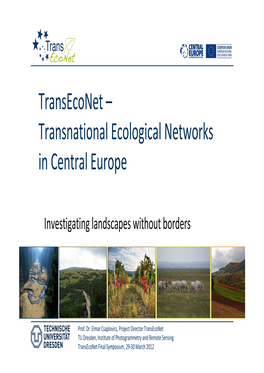 Transeconet – Transnational Ecological Networks in Central Europe