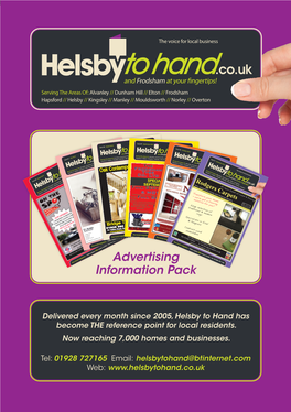 Advertising Information Pack