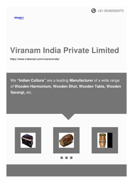 Viranam India Private Limited