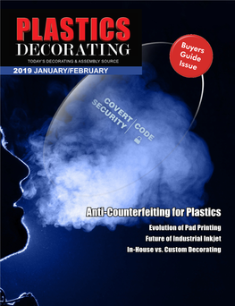 Plastics Decorating Magazine 2019 Product Security-Snowleopard